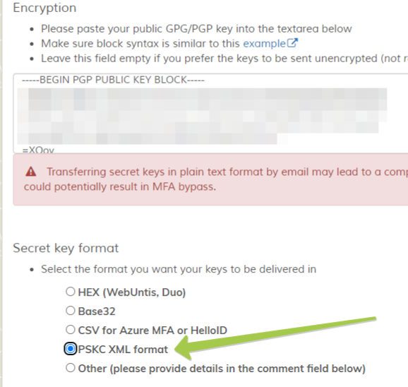 TOTP Hardware tokens with ESET Secure Authentication