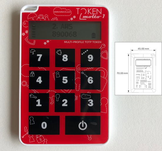 Token2 Molto-1 - world's first multi-profile hardware token