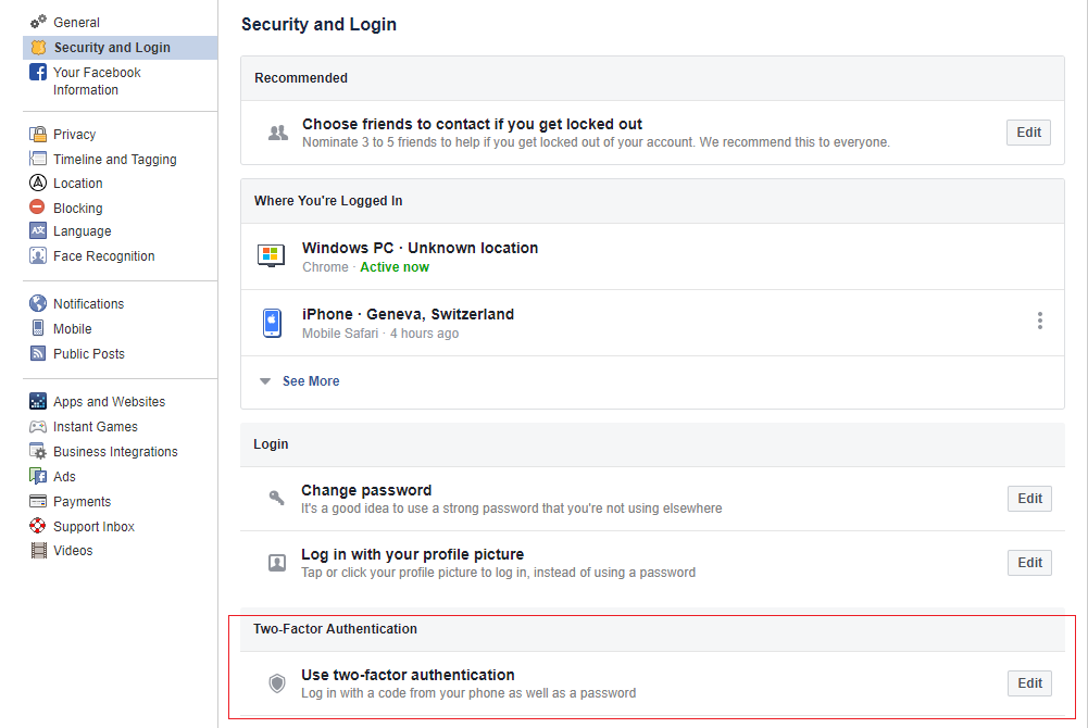 Secure your Facebook account with a hardware token