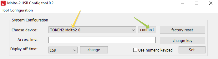 Molto-2 USB Config tool