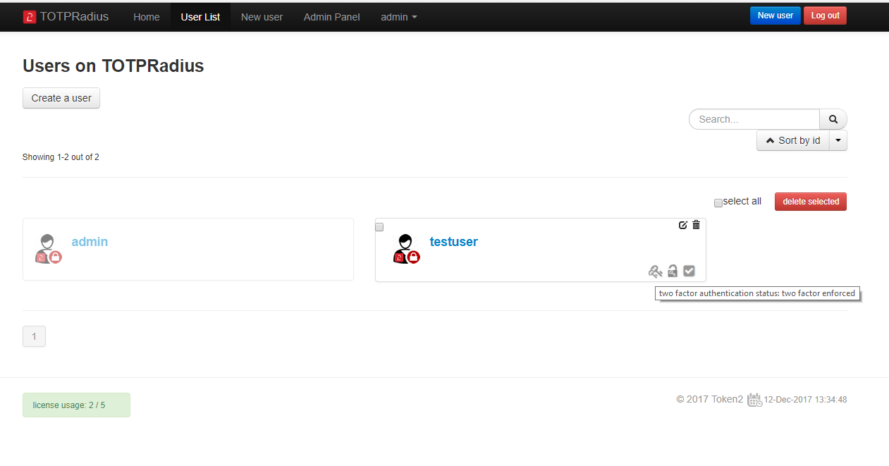 TOKEN2 | Simple two factor authentication