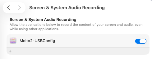 Molto2 USB Config Tool