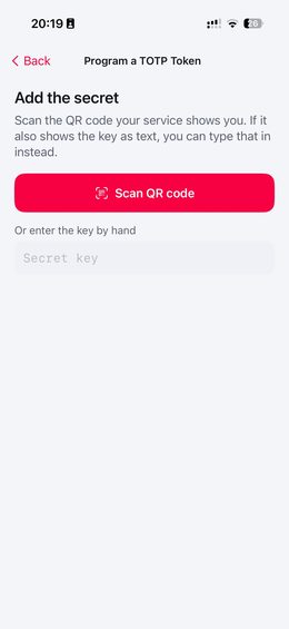 Add the secret step