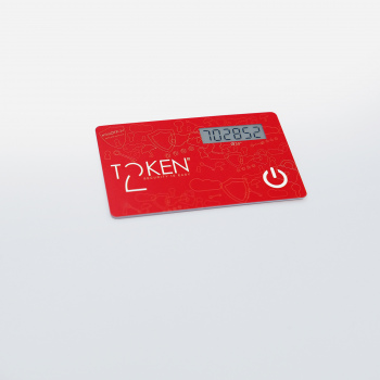 Token2 miniOTP-2-i programmable card with time sync TOTP hardware token