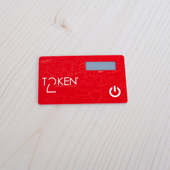 Token2 miniOTP-2-i programmable card with time sync TOTP hardware token