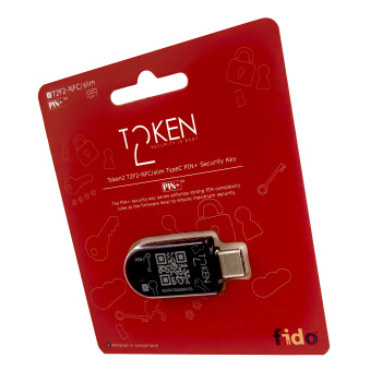 Token2 | Token2 T2F2-PIN+ Release2 FIDO2, U2F and TOTP - TypeC [pre ...