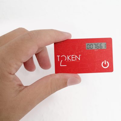 Token2 miniOTP-3-i programmable card with restricted time sync,  TOTP hardware token