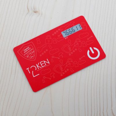 Token2 OTPC-P1-i programmable card with unrestricted time sync ,  TOTP hardware token